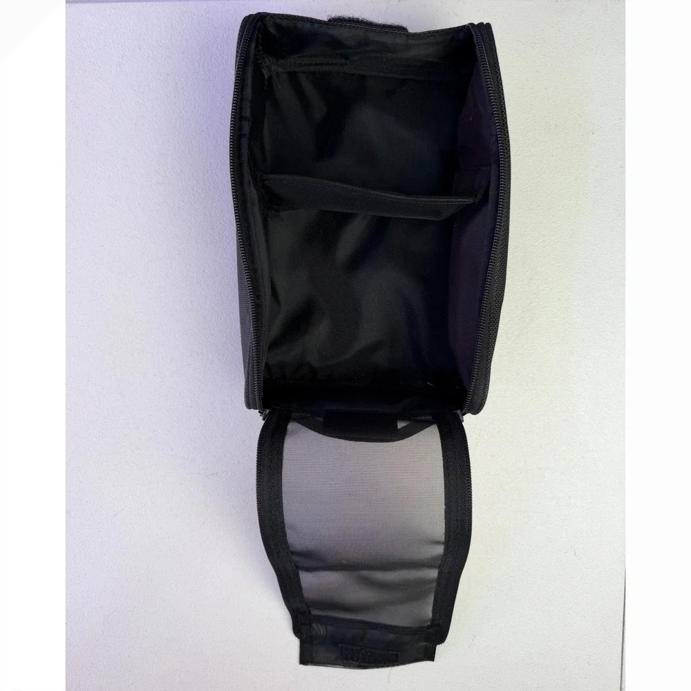 Creative Memories Black Canvas Craft Organizer Travel Case Tool Bag Utility